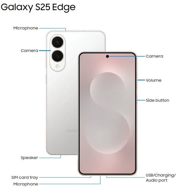 三星S25 edge完整版配置曝光 5.85毫米机身本月上市